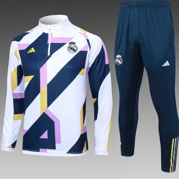 Survêtement Domicile Real Madrid 23/24 Blanc S-XXL